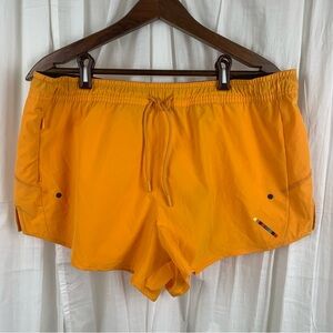 Saturdays New‎ York City Women’s All Terrain Shorts Vibrant Yellow Size XL New